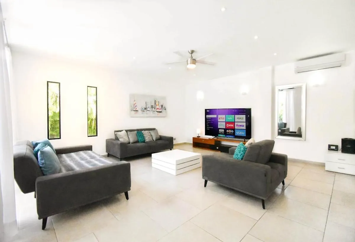 Villa Pearl, 5 Minutes Walk To The Private Beach Playa del Carmen